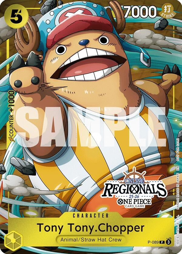 Image for Tony Tony.Chopper (Online Regional Participation Pack 2025 Vol.2) (P-089) - One Piece Card Game