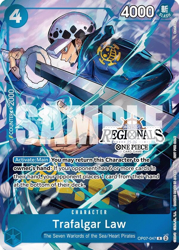 Image for Trafalgar Law (Online Regional Participation Pack 2025 Vol.2) (OP07-047) - One Piece Card Game