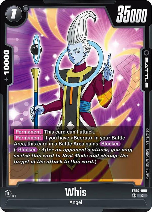 Image for Whis (FB07-098) (Wish For Shenron) - Dragon Ball Super: Fusion World