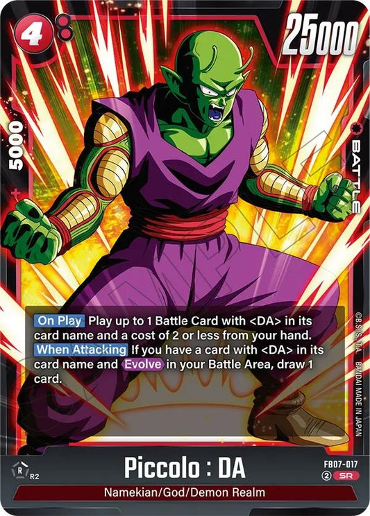 Image for Piccolo : DA (FB07-017) (Wish For Shenron) - Dragon Ball Super: Fusion World