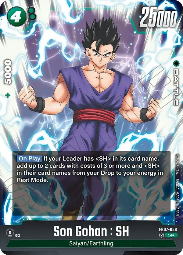 Image for Son Gohan : SH - FB07-058 (FB07-058) (Wish For Shenron) - Dragon Ball Super: Fusion World