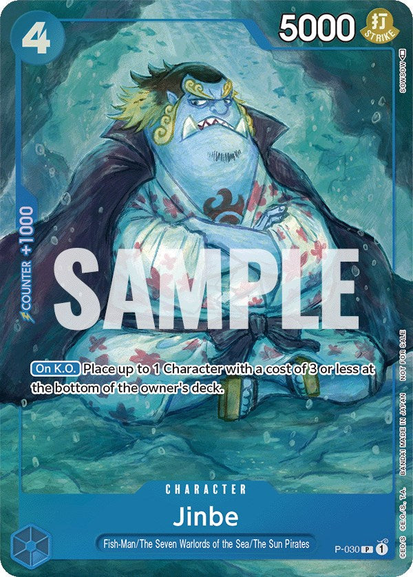 Jinbe (Event Pack Vol. 1) [One Piece Promotion Cards] | Red Riot Games CA