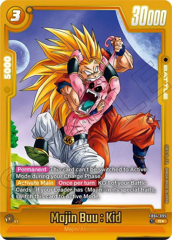 Image for Majin Buu : Kid - FB04-095 (Alternate Art) (FB04-095) (Ultra Limit Alternate Art Reprints) - Dragon Ball Super: Fusion World