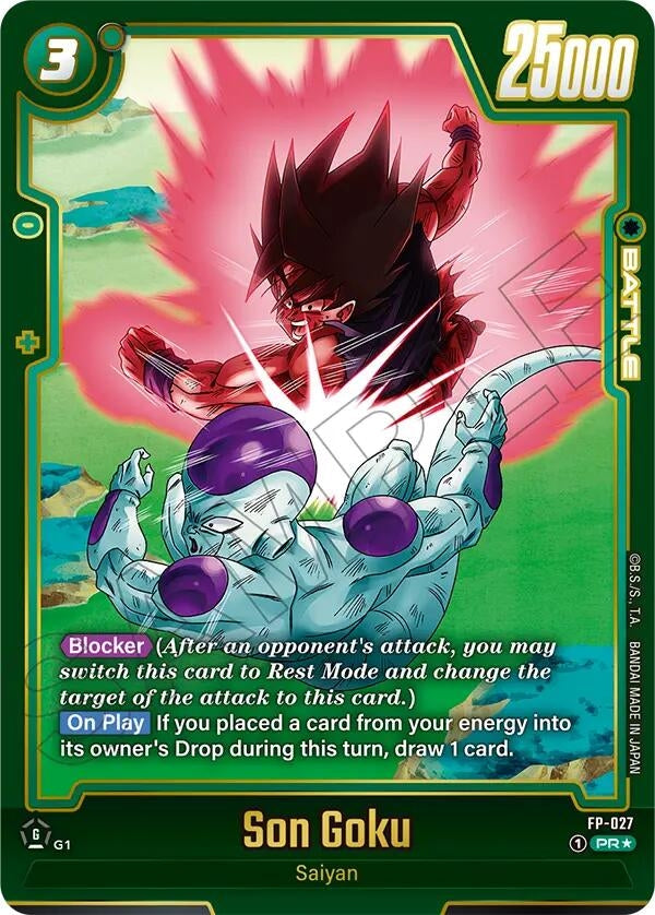 Image for Son Goku - FP-027 (Alternate Art) (FP-027) - Dragon Ball Super: Fusion World