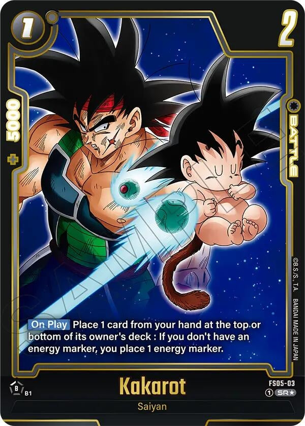 Image for Kakarot (Alternate Art) (FS05-03) (Starter Deck 5: Bardock Alternate Art Reprints) - Dragon Ball Super: Fusion World