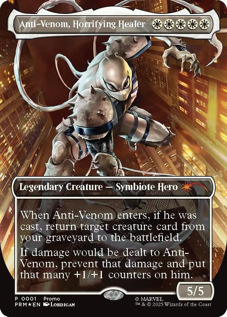 Anti-Venom, Horrifying Healer (Borderless) (1) (Media Promos)