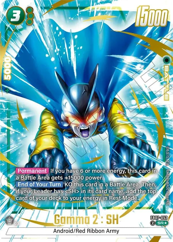 Image for Gamma 2 : SH (Alternate Art) (FB07-052) (Wish For Shenron) - Dragon Ball Super: Fusion World