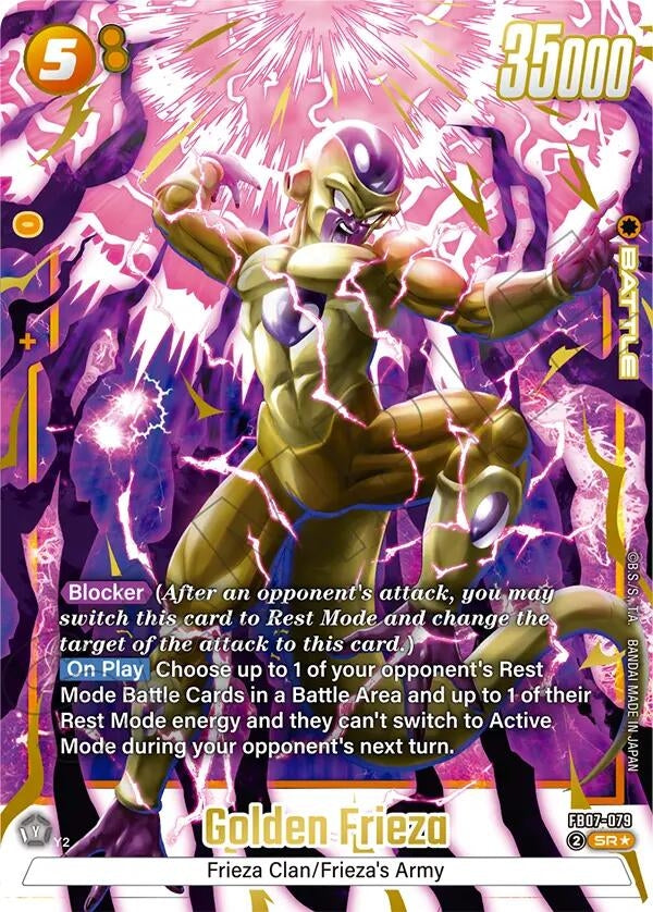 Image for Golden Frieza (Alternate Art) (FB07-079) (Wish For Shenron) - Dragon Ball Super: Fusion World