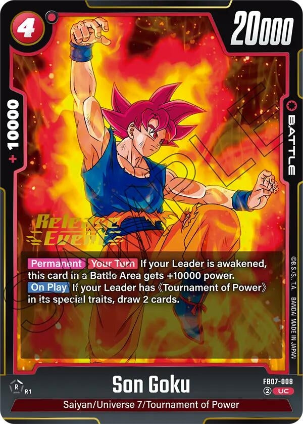 Image for Son Goku - FB07-008 (FB07-008) - Dragon Ball Super: Fusion World
