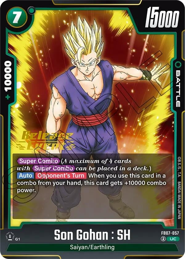 Image for Son Gohan : SH - FB07-057 (FB07-057) - Dragon Ball Super: Fusion World