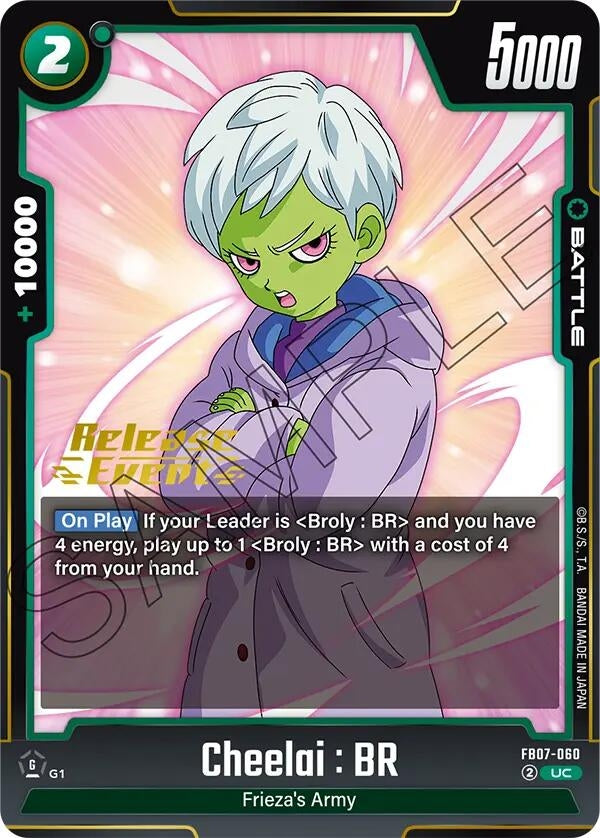 Image for Cheelai : BR (FB07-060) - Dragon Ball Super: Fusion World