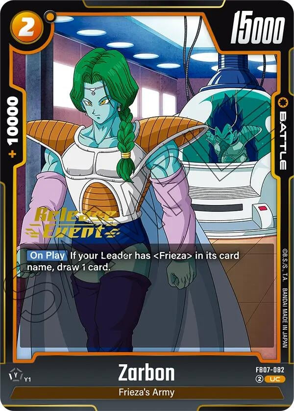 Image for Zarbon (FB07-082) - Dragon Ball Super: Fusion World