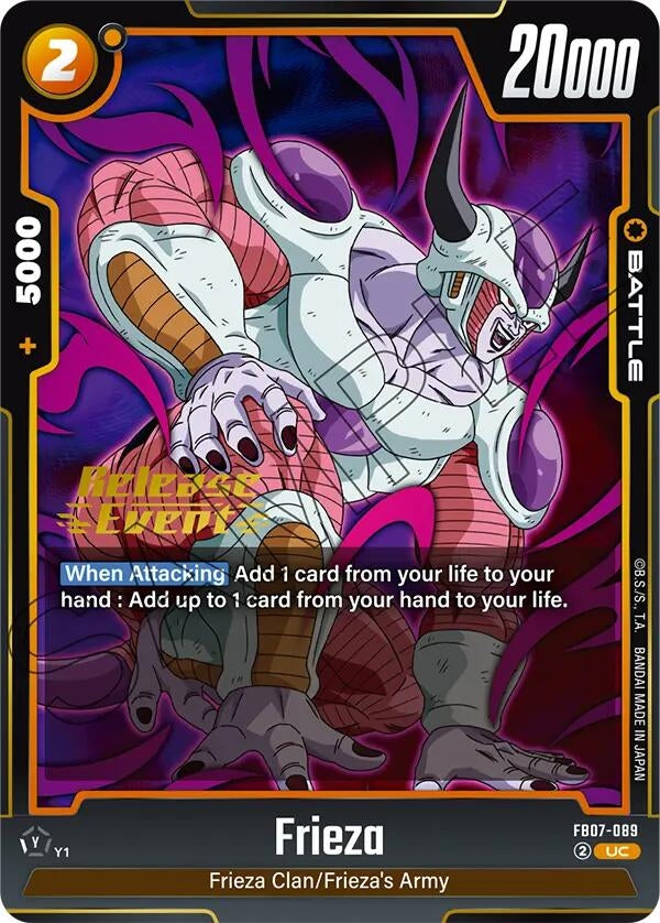 Image for Frieza - FB07-089 (FB07-089) - Dragon Ball Super: Fusion World