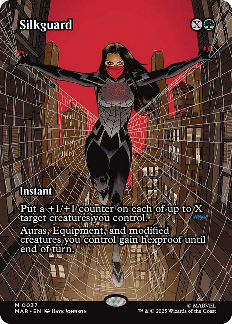 Image for Silkguard (Borderless) (37) - Magic: The Gathering