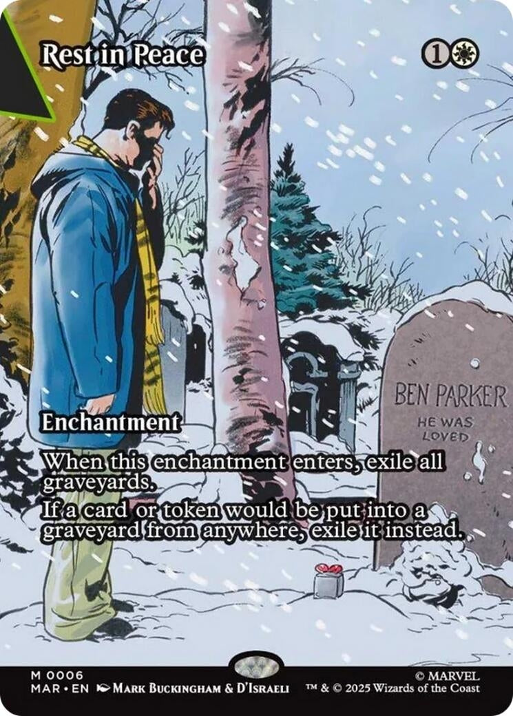 Image for Rest in Peace (Borderless) (6) - Magic: The Gathering