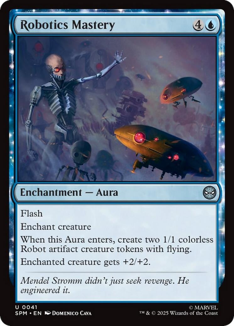 Image for Robotics Mastery (41) (Marvel's Spider-Man) - Magic: The Gathering