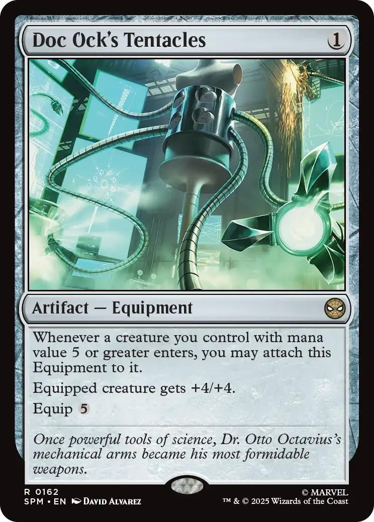 Image for Doc Ock's Tentacles (162) (Marvel's Spider-Man) - Magic: The Gathering