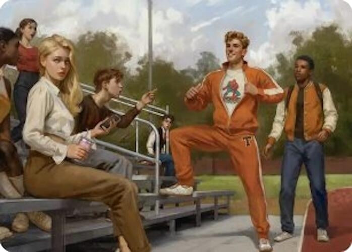 Image for Flash Thompson, Spider-Fan Art Card (1) - Magic: The Gathering