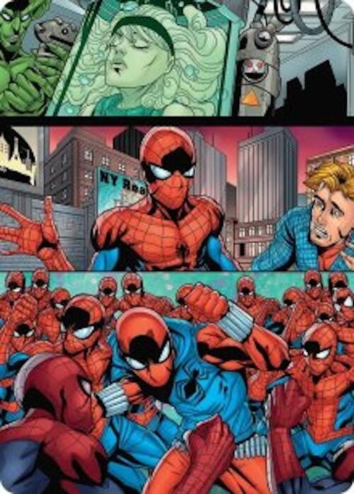 Image for The Clone Saga Art Card (42) - Magic: The Gathering