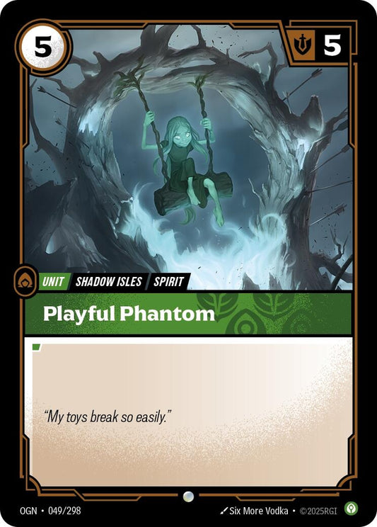 Image for Playful Phantom (049/298) (Origins) - Riftbound: League of Legends Trading Card Game