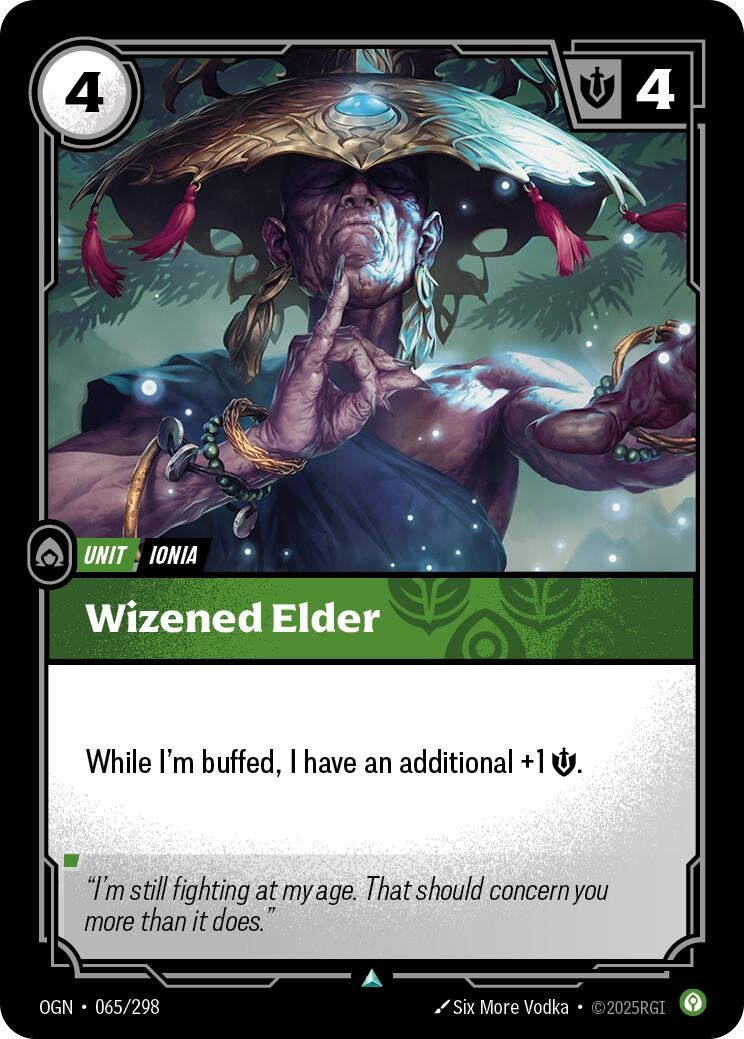 Image for Wizened Elder (065/298) (Origins) - Riftbound: League of Legends Trading Card Game