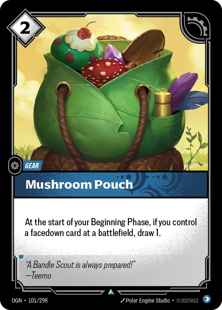 Image for Mushroom Pouch (101/298) (Origins) - Riftbound: League of Legends Trading Card Game