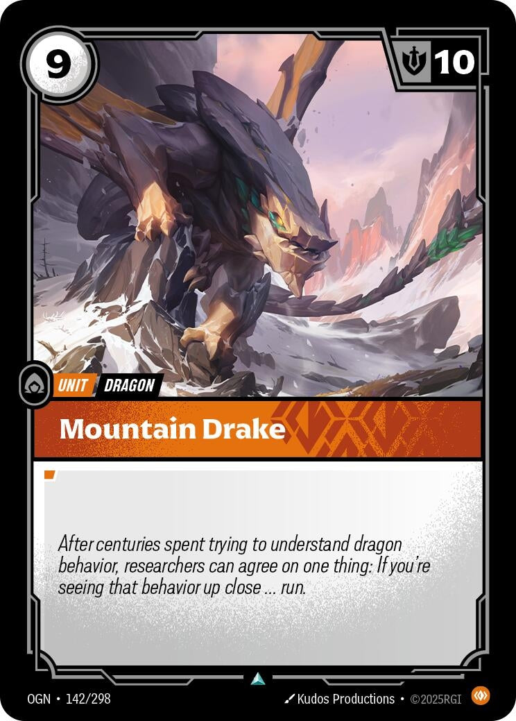 Image for Mountain Drake (142/298) (Origins) - Riftbound: League of Legends Trading Card Game