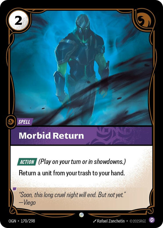 Image for Morbid Return (170/298) (Origins) - Riftbound: League of Legends Trading Card Game