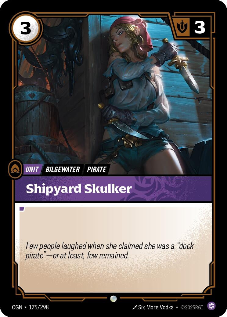Image for Shipyard Skulker (175/298) (Origins) - Riftbound: League of Legends Trading Card Game
