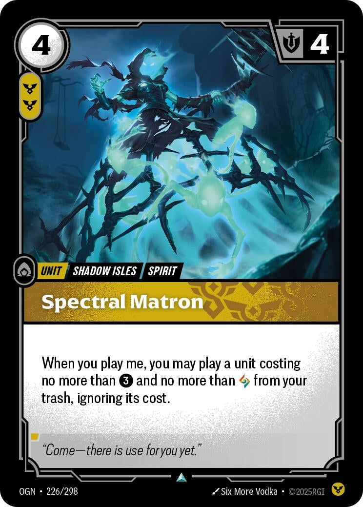 Image for Spectral Matron (226/298) (Origins) - Riftbound: League of Legends Trading Card Game