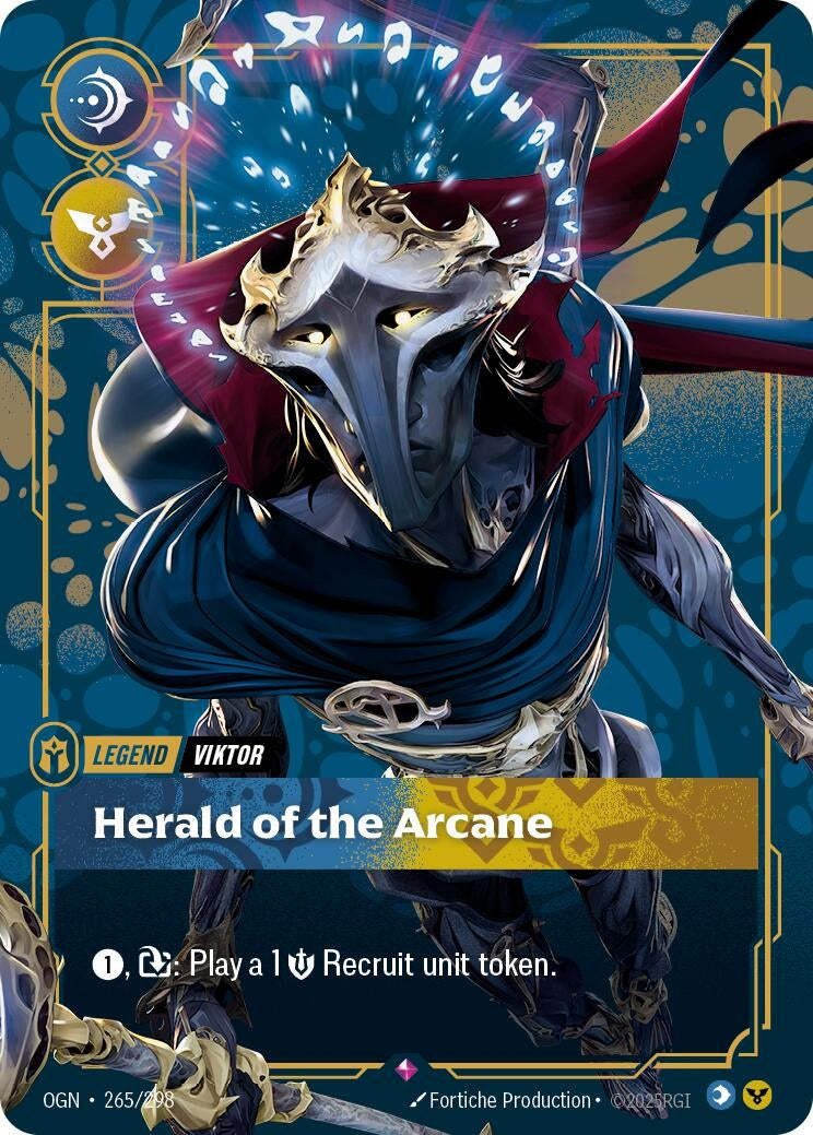 Image for Viktor - Herald of the Arcane (265/298) (Origins) - Riftbound: League of Legends Trading Card Game