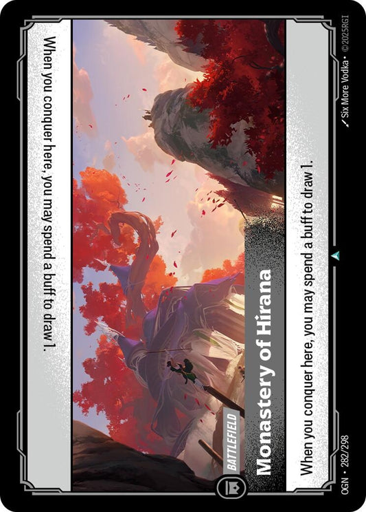 Image for Monastery of Hirana (282/298) (Origins) - Riftbound: League of Legends Trading Card Game