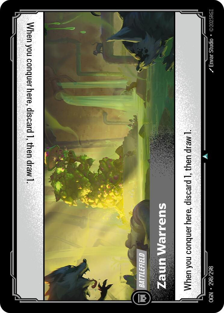 Image for Zaun Warrens (298/298) (Origins) - Riftbound: League of Legends Trading Card Game