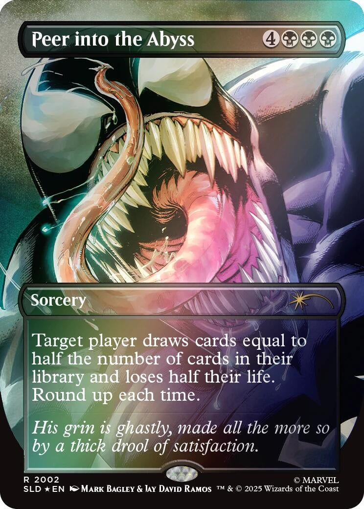 Image for Peer into the Abyss (2002) (Rainbow Foil) (2002) - Magic: The Gathering