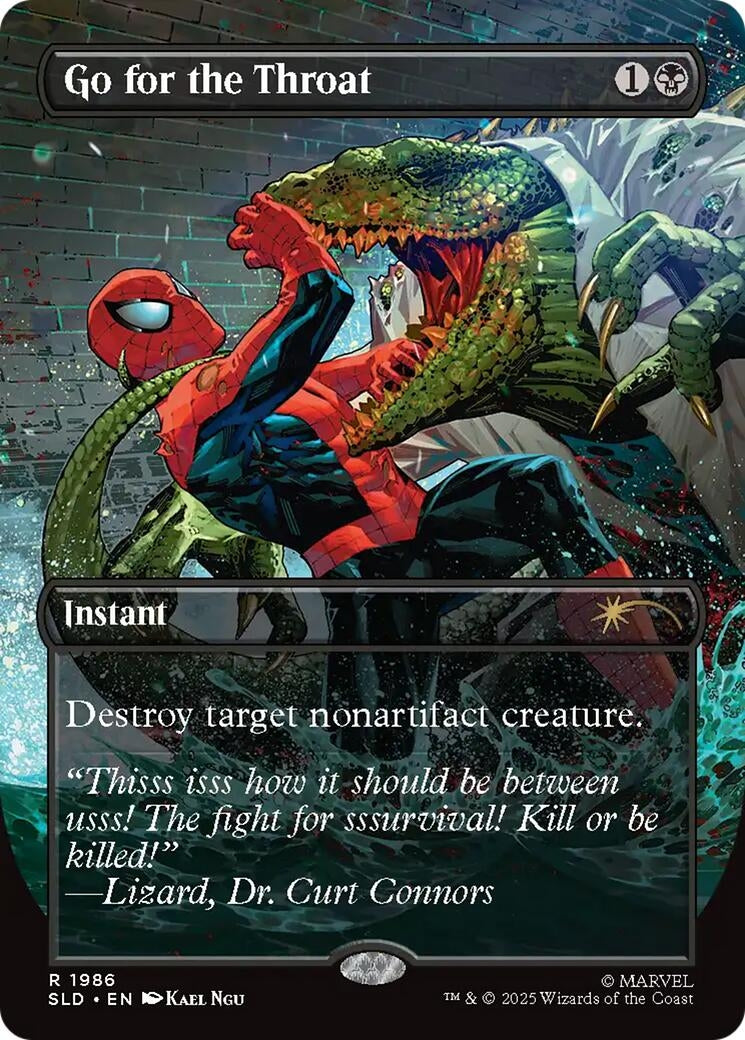 Image for Go for the Throat (1986) - Magic: The Gathering