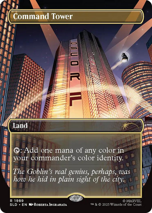 Image for Command Tower (1989) (1989) - Magic: The Gathering