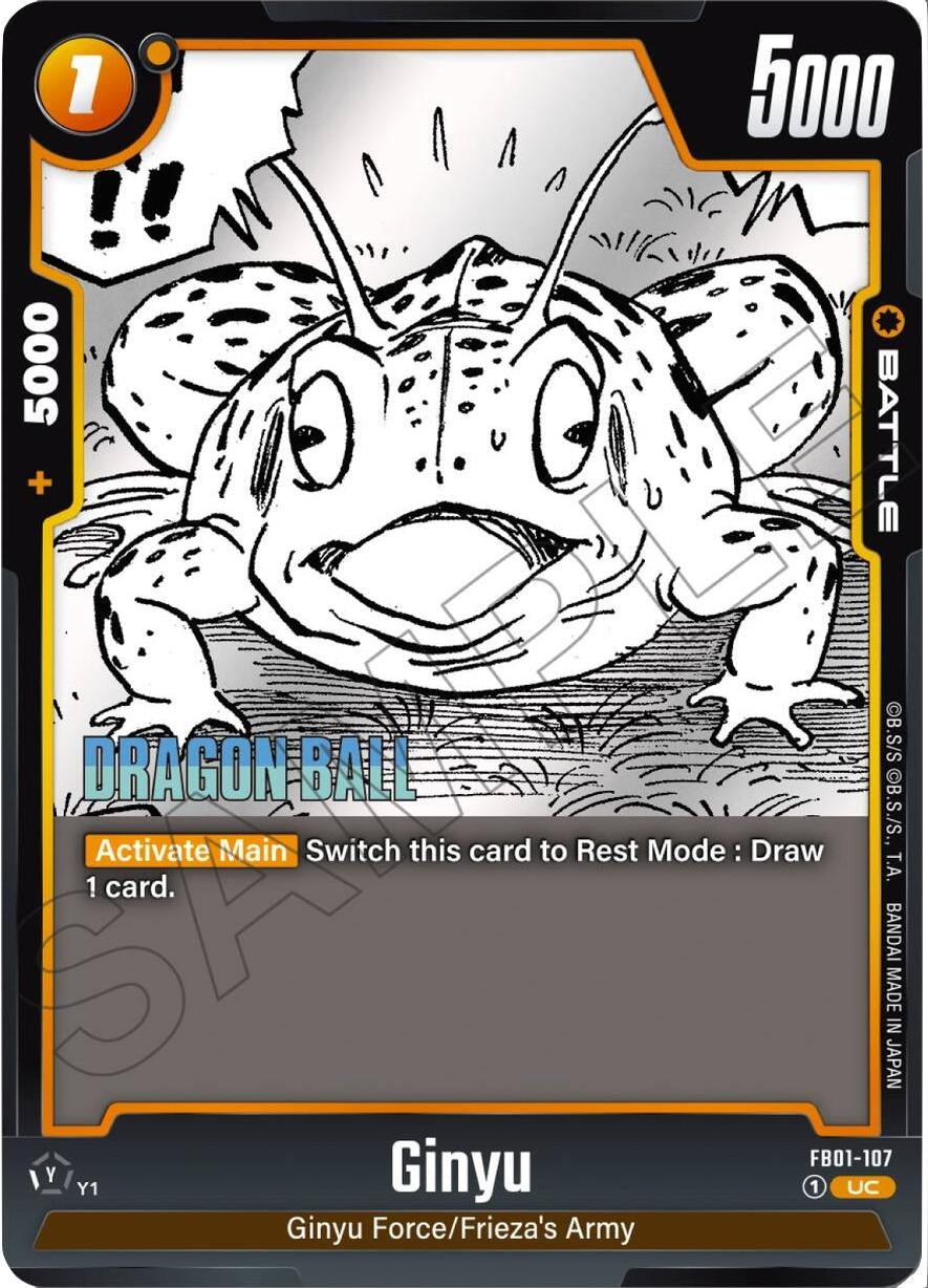 Image for Ginyu - FB01-107 (FB01-107) (Manga Booster 02) - Dragon Ball Super: Fusion World