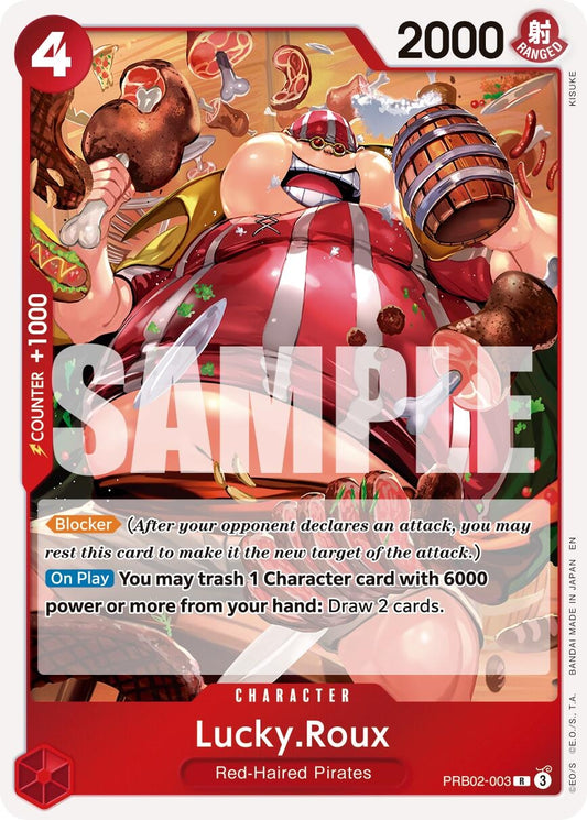Image for Lucky.Roux (PRB02-003) (Premium Booster -The Best- Vol. 2) - One Piece Card Game