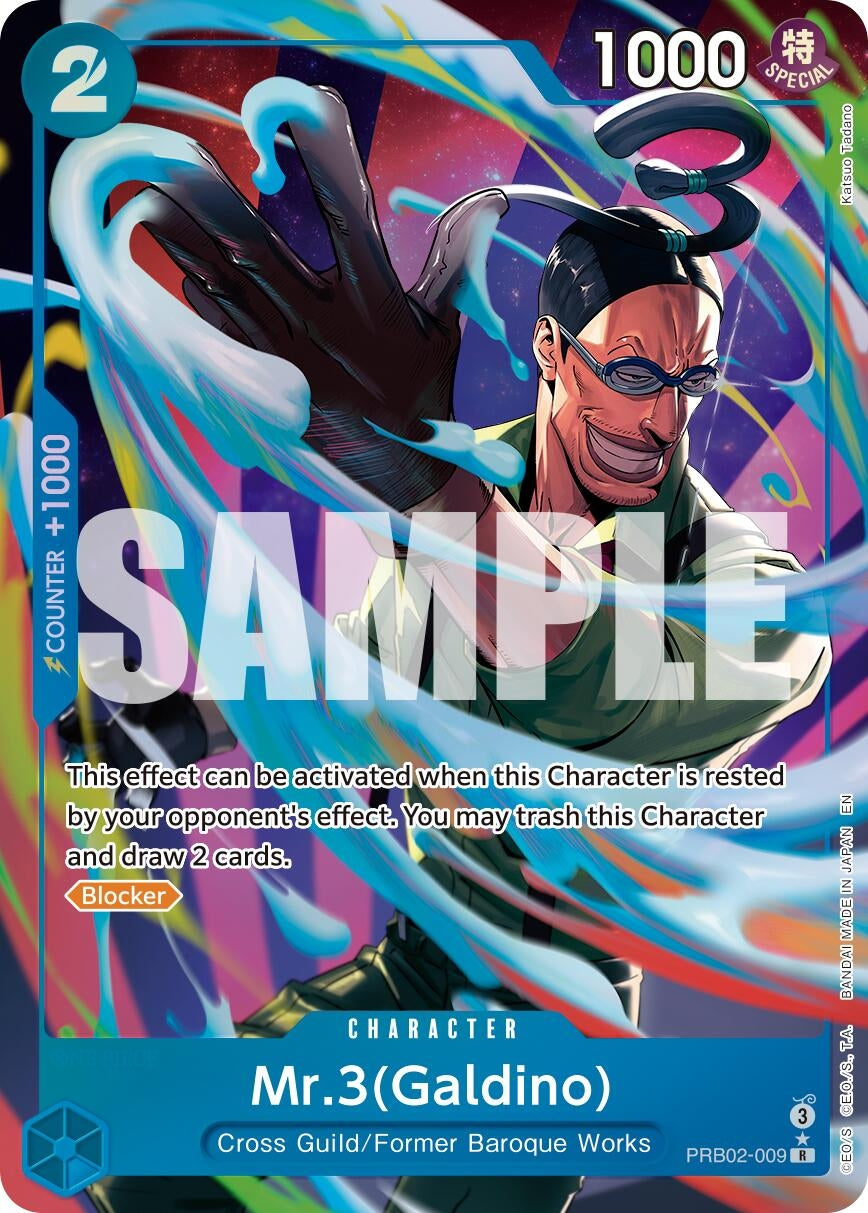 Image for Mr.3(Galdino) - PRB02-009 (Alternate Art) (PRB02-009) (Premium Booster -The Best- Vol. 2) - One Piece Card Game