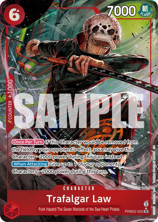 Image for Trafalgar Law - PRB02-002 (Alternate Art) (PRB02-002) (Premium Booster -The Best- Vol. 2) - One Piece Card Game
