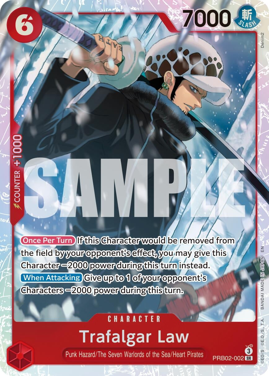 Image for Trafalgar Law - PRB02-002 (PRB02-002) (Premium Booster -The Best- Vol. 2) - One Piece Card Game