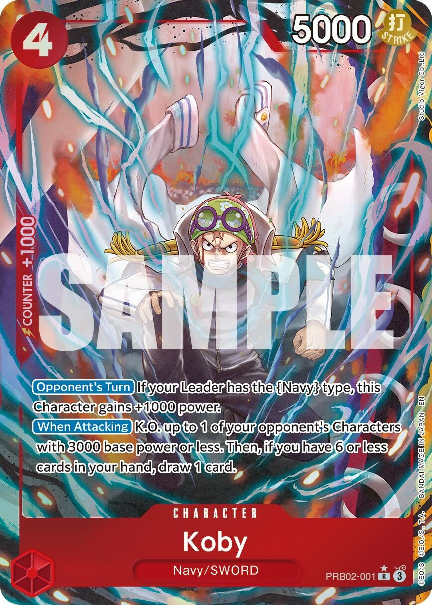 Image for Koby (Alternate Art) (PRB02-001) (Premium Booster -The Best- Vol. 2) - One Piece Card Game