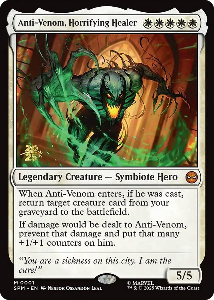 Anti-Venom, Horrifying Healer (1) (Prerelease Cards)