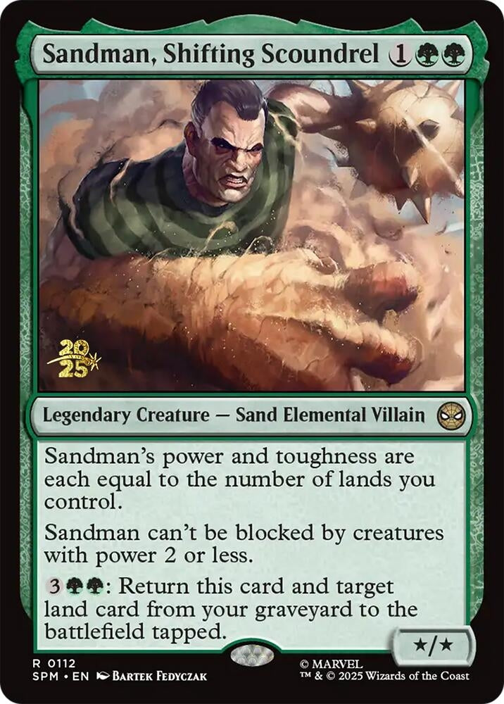 Image for Sandman, Shifting Scoundrel (112) - Magic: The Gathering