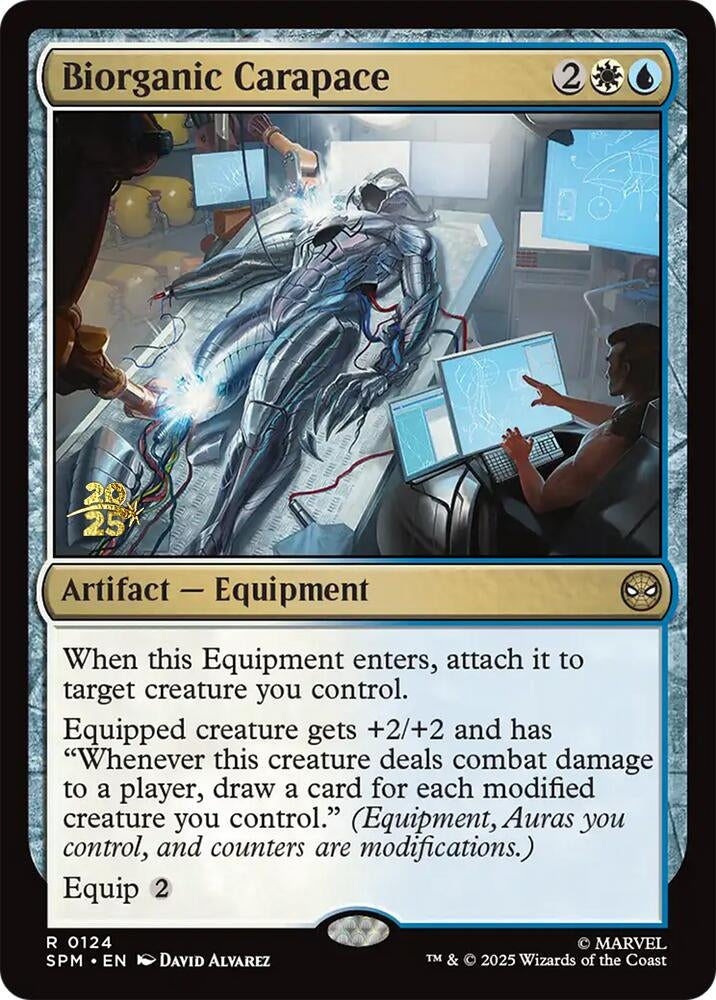 Image for Biorganic Carapace (124) - Magic: The Gathering