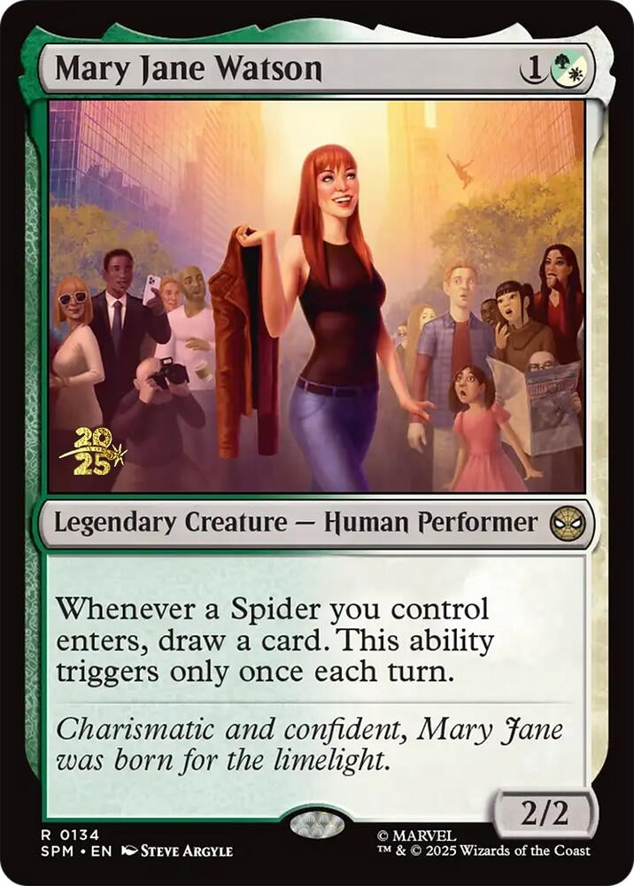 Image for Mary Jane Watson (134) - Magic: The Gathering