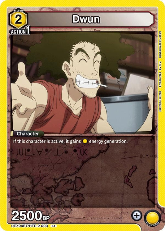 Image for Dwun (UEX04BT/HTR-2-003) (UEX04BT: HUNTER X HUNTER Vol.2) - Union Arena
