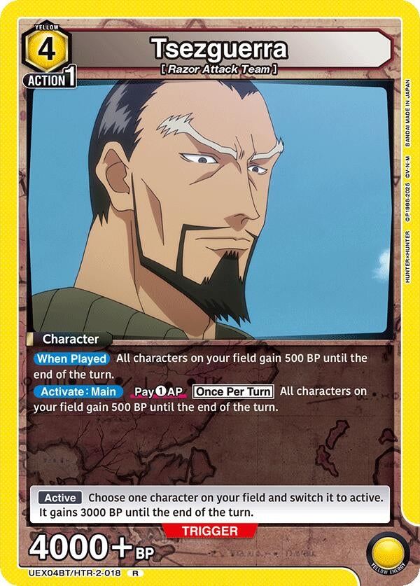 Image for Tsezguerra (018) (UEX04BT/HTR-2-018) (UEX04BT: HUNTER X HUNTER Vol.2) - Union Arena