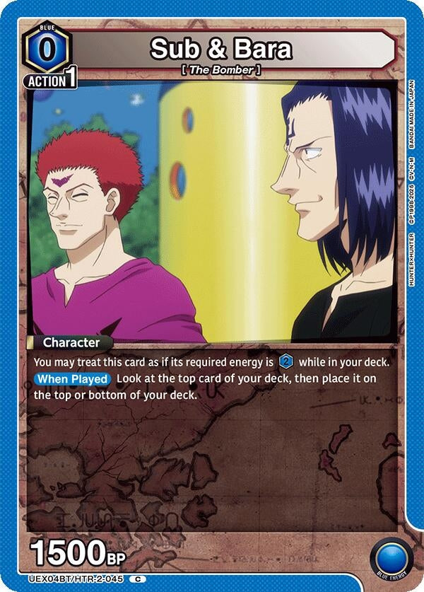 Image for Sub & Bara (UEX04BT/HTR-2-045) (UEX04BT: HUNTER X HUNTER Vol.2) - Union Arena