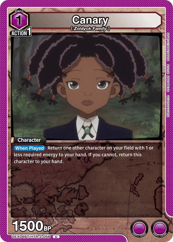 Image for Canary (UEX04BT/HTR-2-056) (UEX04BT: HUNTER X HUNTER Vol.2) - Union Arena